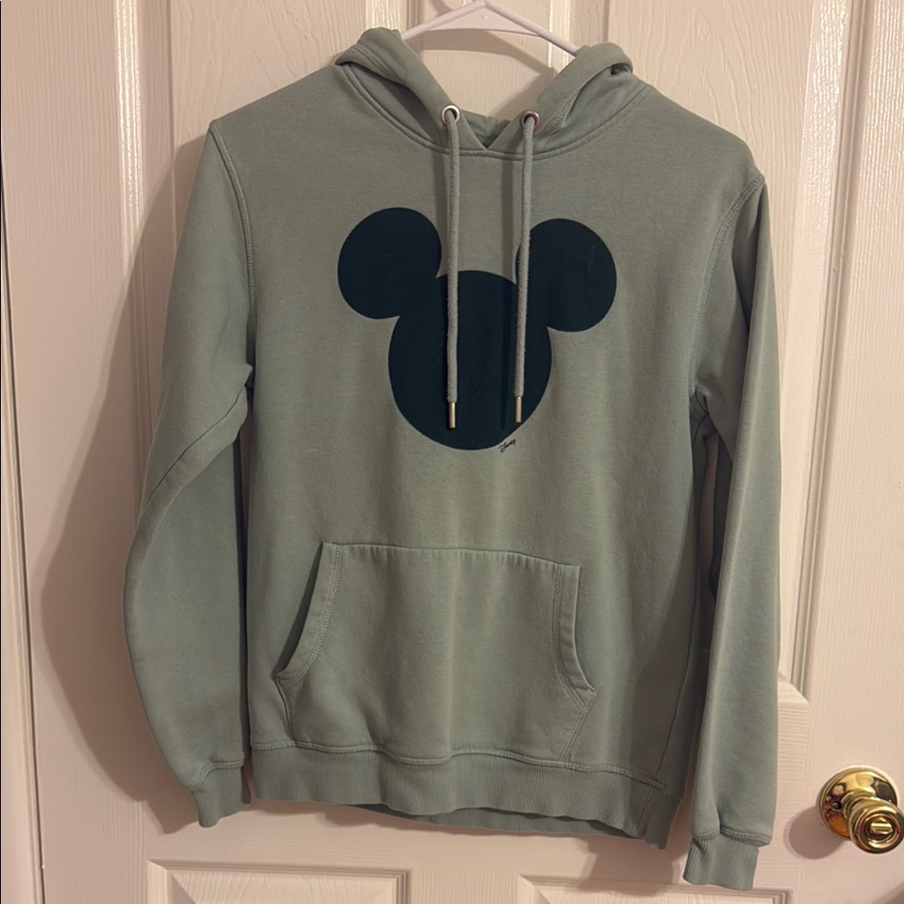 Disney Green Hoodie with Logo